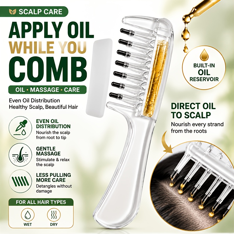 مشط لتطبيق زيت فروة الرأس للسي - مراجعة Root Stimulator Liquid وسعره