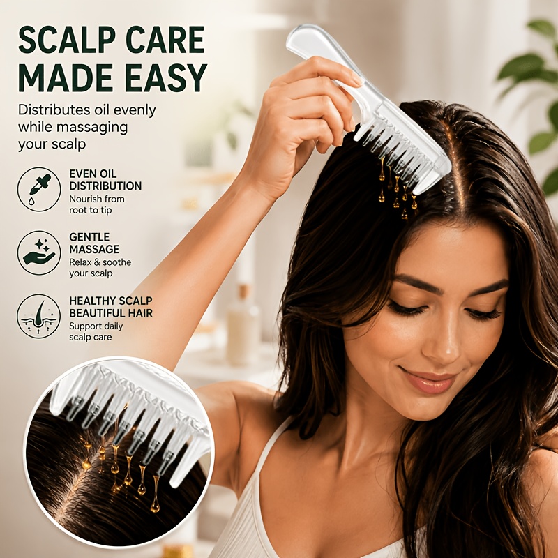 مشط لتطبيق زيت فروة الرأس للسي - مراجعة Root Stimulator Liquid وسعره