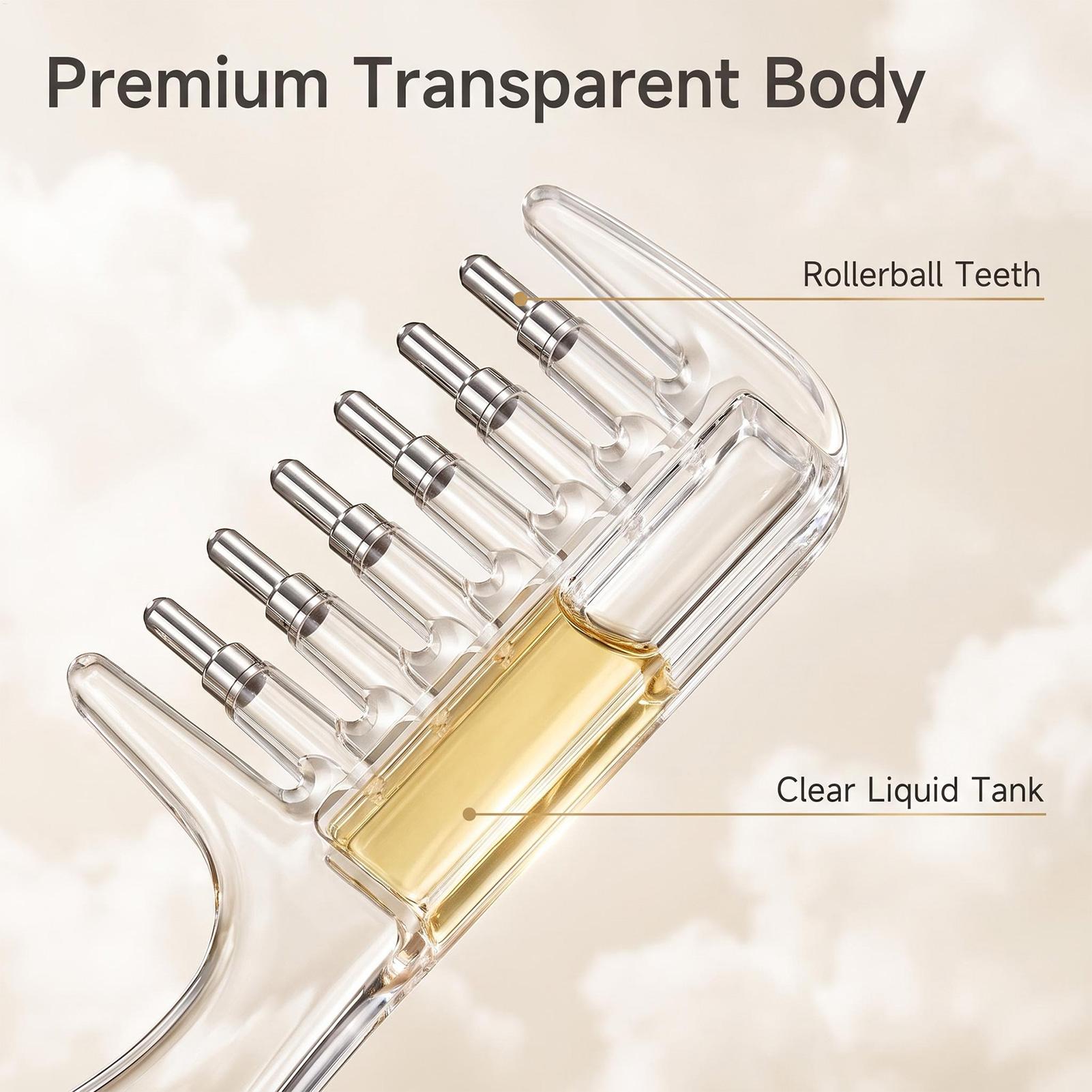 مشط شفاف محمول لتطبيق السائل ع - مراجعة Root Stimulator Liquid وسعره