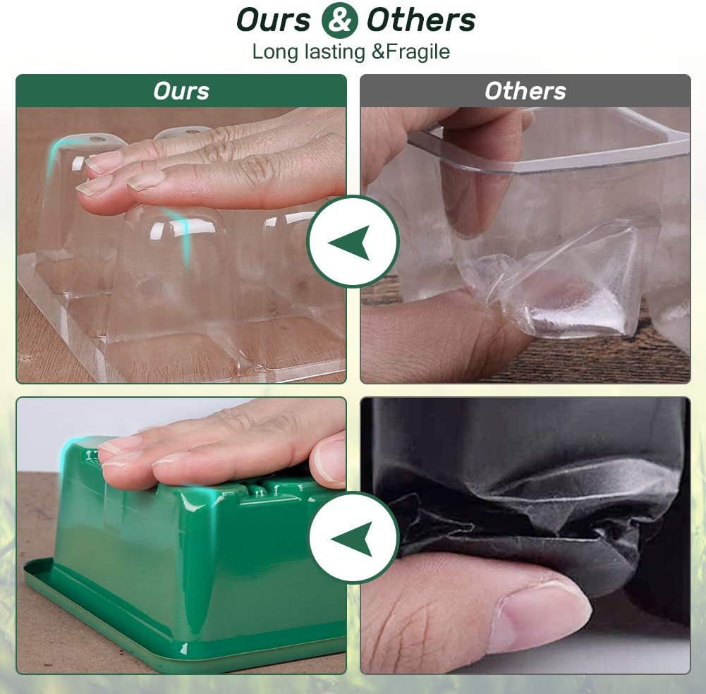 مجموعات صواني زراعة الشتلات ال - مراجعة Humidity Dome Kit وسعره